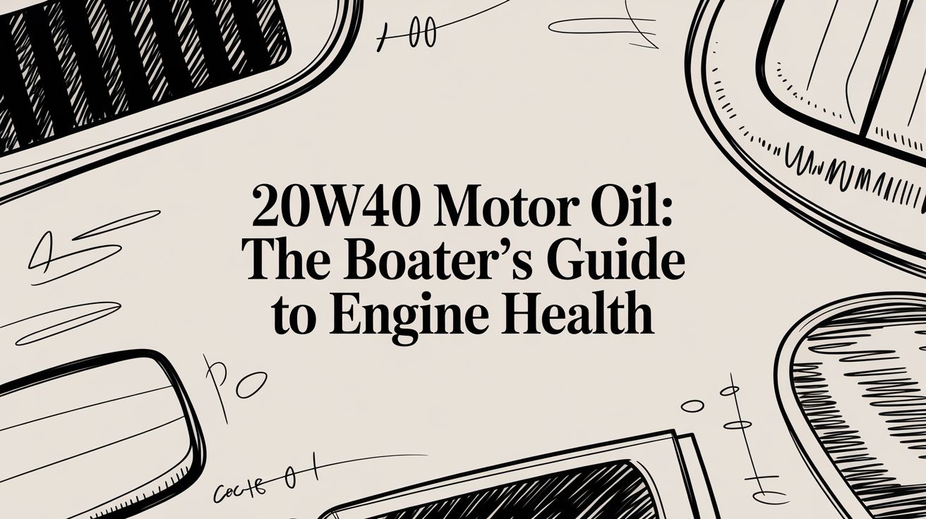 20W40 Motor Oil: The Boater's Guide to Engine Health