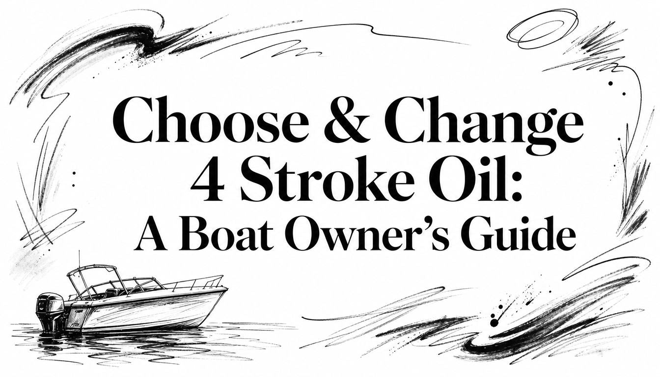 Choose & Change 4 Stroke Oil: A Boat Owner's Guide