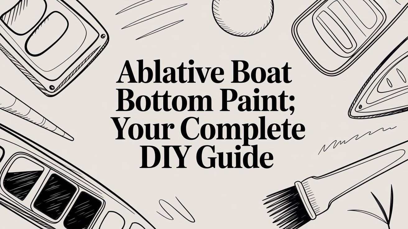Ablative Boat Bottom Paint: Your Complete DIY Guide