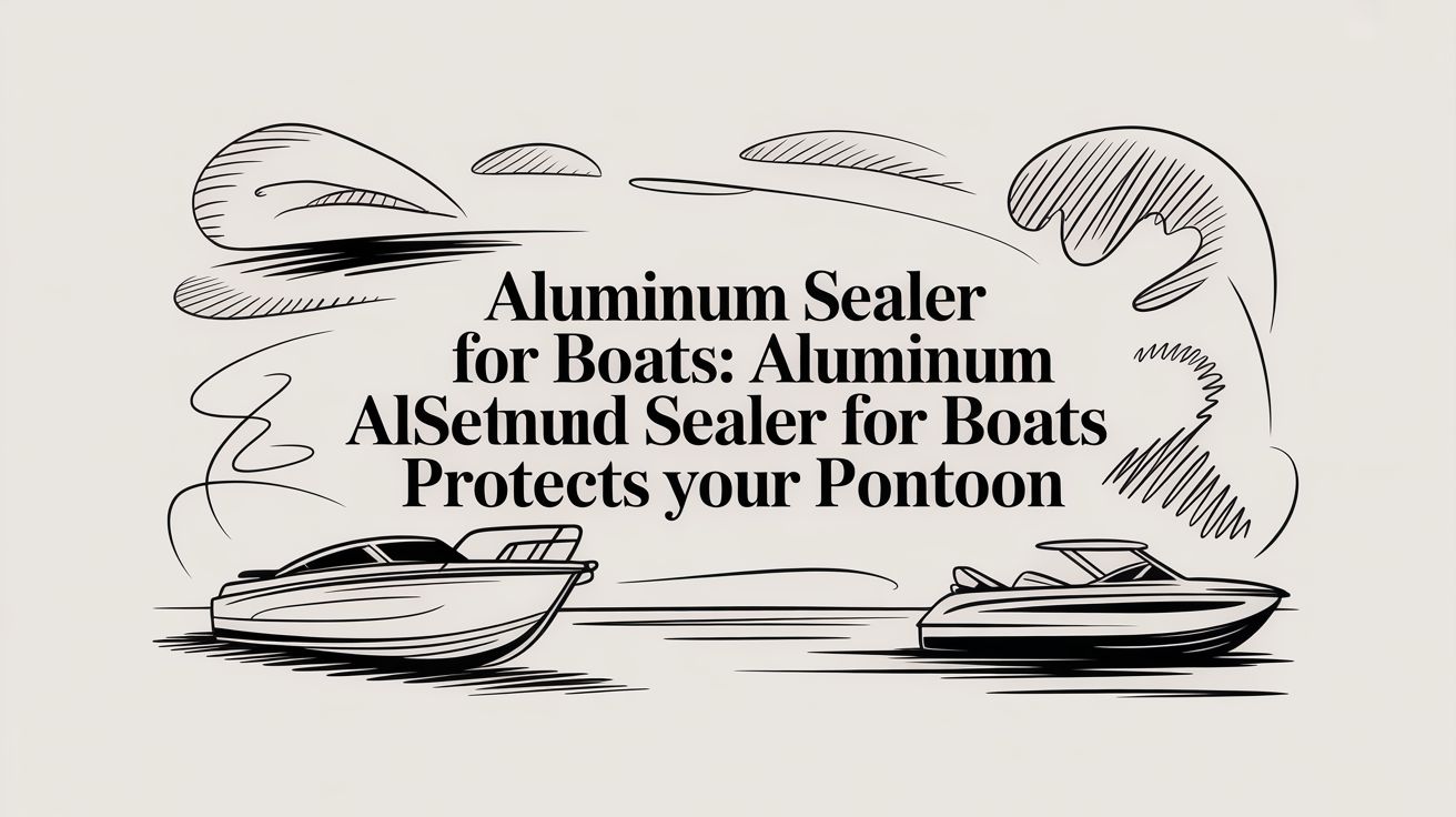 Your DIY Guide to Aluminum Sealer for Boats