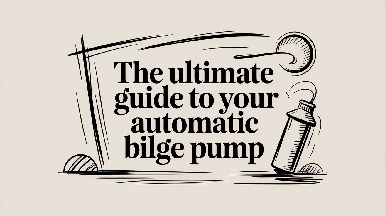Your Complete Guide to the Automatic Bilge Pump