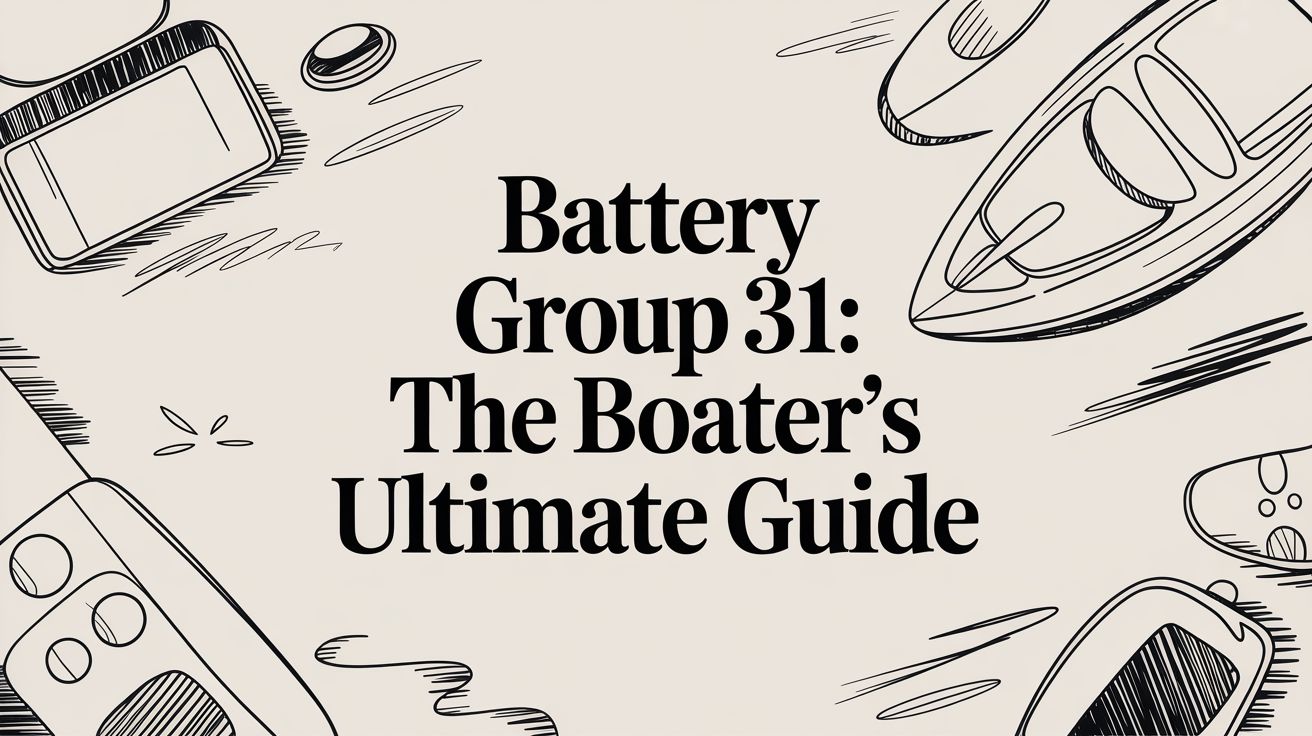 Battery Group 31: The Boater's Ultimate Guide