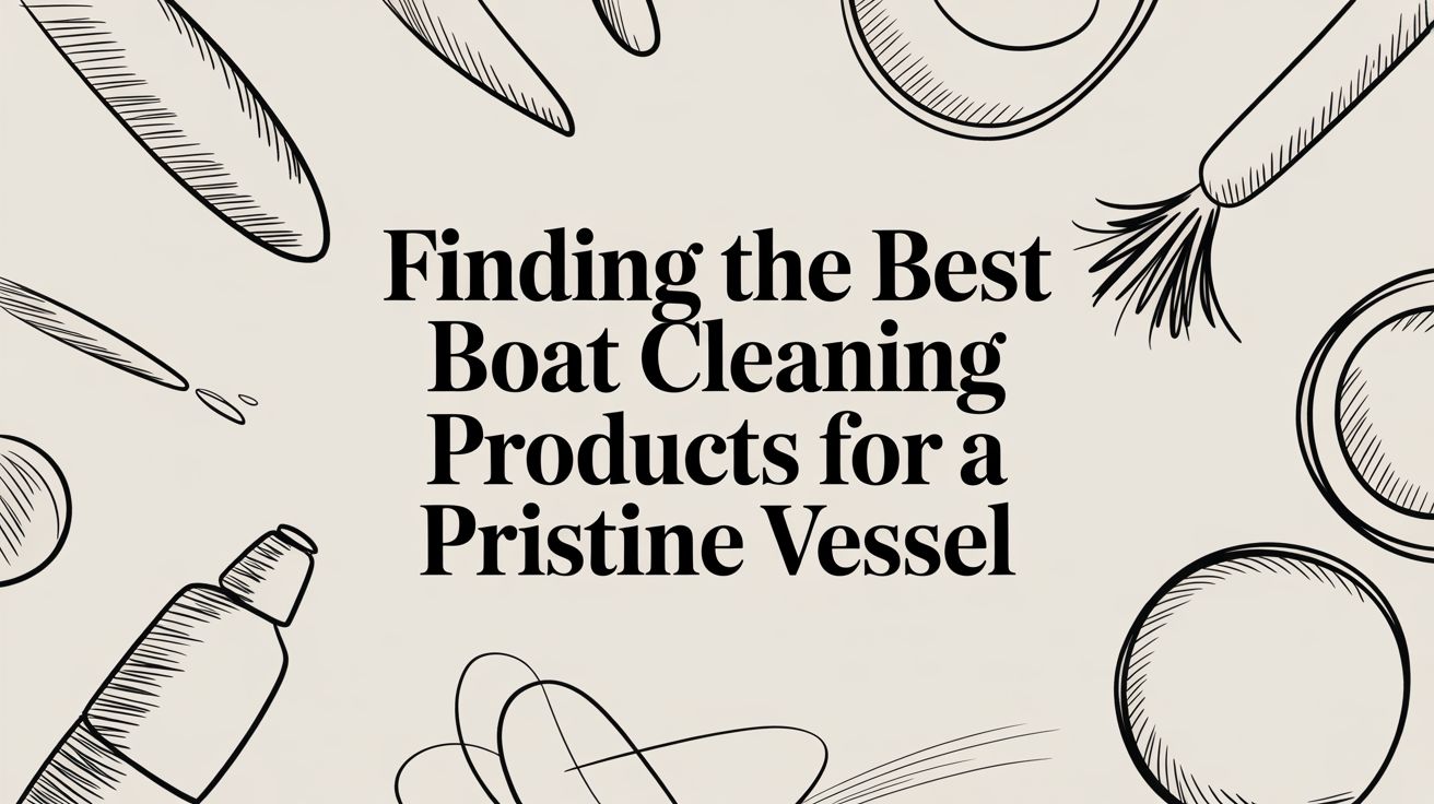 Finding the Best Boat Cleaning Products for a Pristine Vessel
