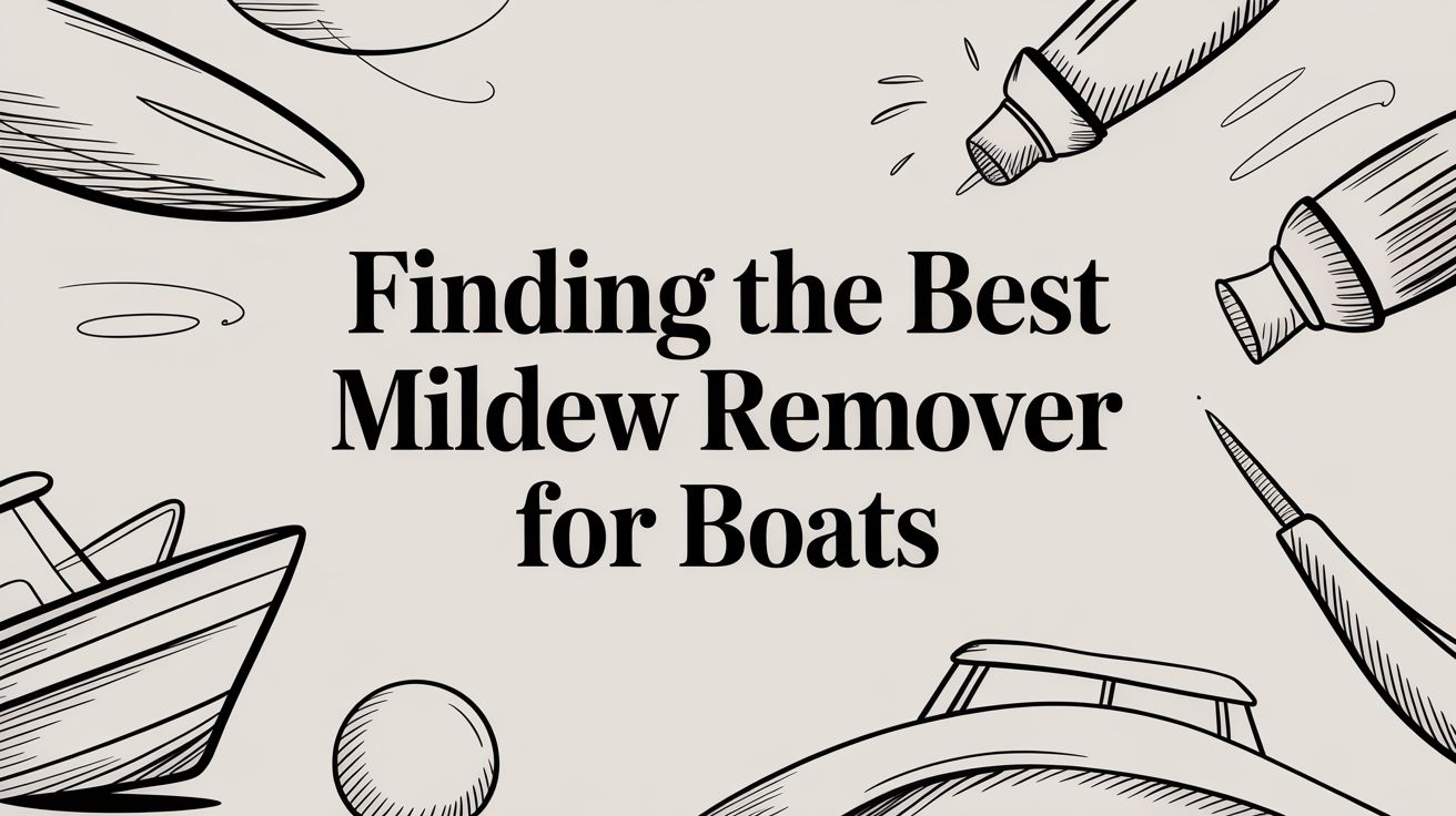 Finding the Best Mildew Remover for Your Boat