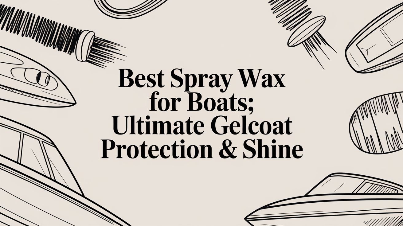 Best Spray Wax for Boats: Your Guide to a Lasting Shine & Protection