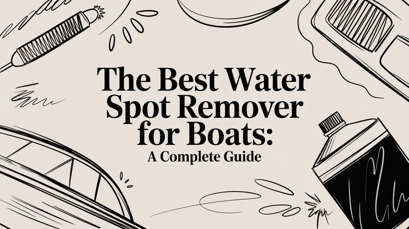 The Best Water Spot Remover for Boats: A Complete Guide