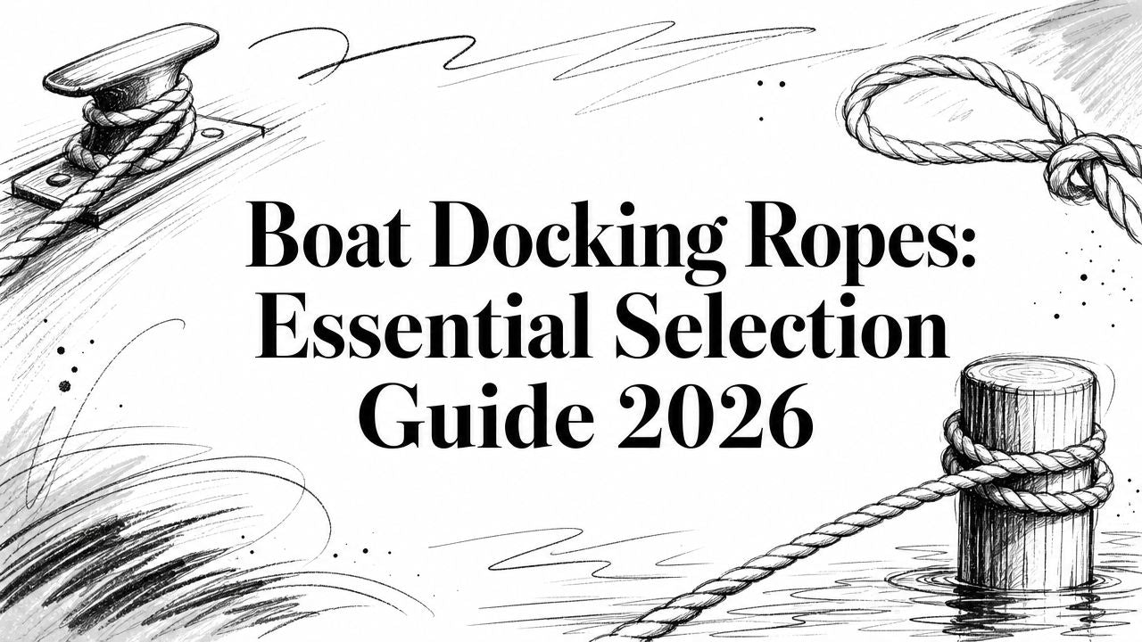 Boat Docking Ropes: Essential Selection Guide 2026