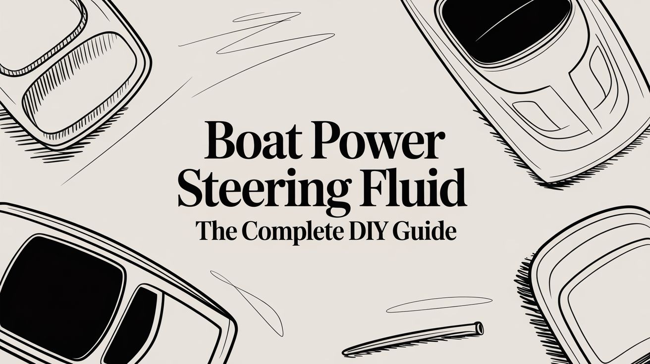 Boat Power Steering Fluid: The Complete DIY Guide
