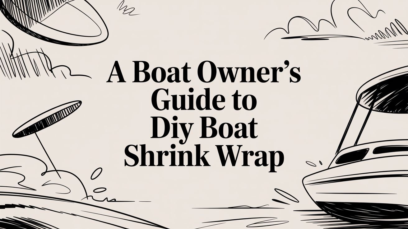 A Boat Owner's Guide to DIY Boat Shrink Wrap