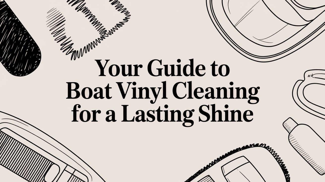 Your Guide to Boat Vinyl Cleaning for a Lasting Shine