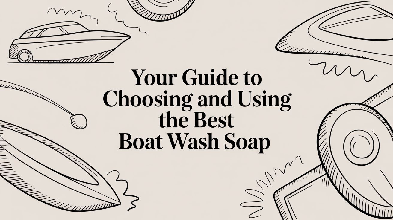 Your Guide to Choosing and Using the Best Boat Wash Soap
