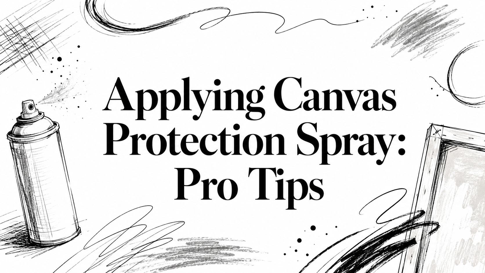 Applying Canvas Protection Spray: Pro Tips