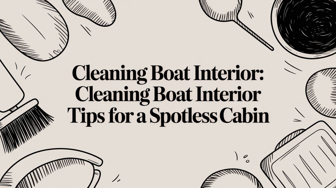 A DIY Guide to Cleaning Your Boat Interior Like a Pro