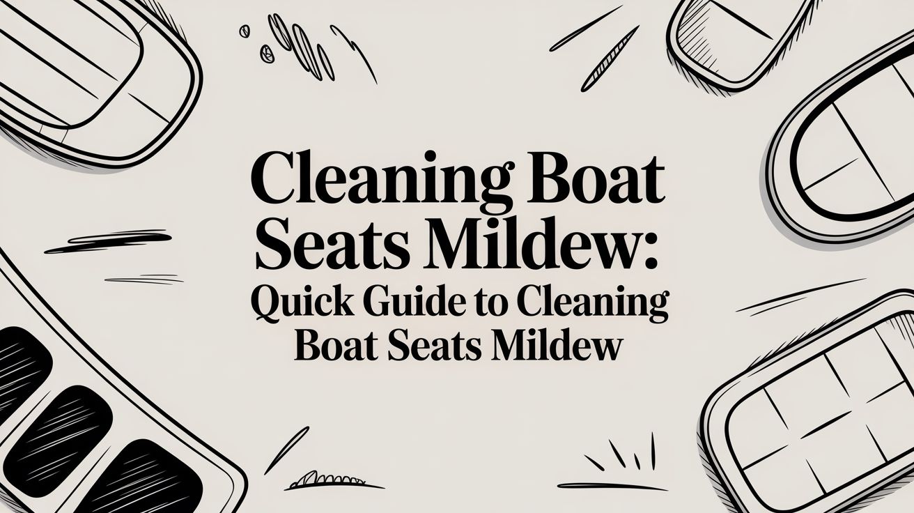 Cleaning Boat Seats Mildew: A Step-by-Step Guide for Boat Owners