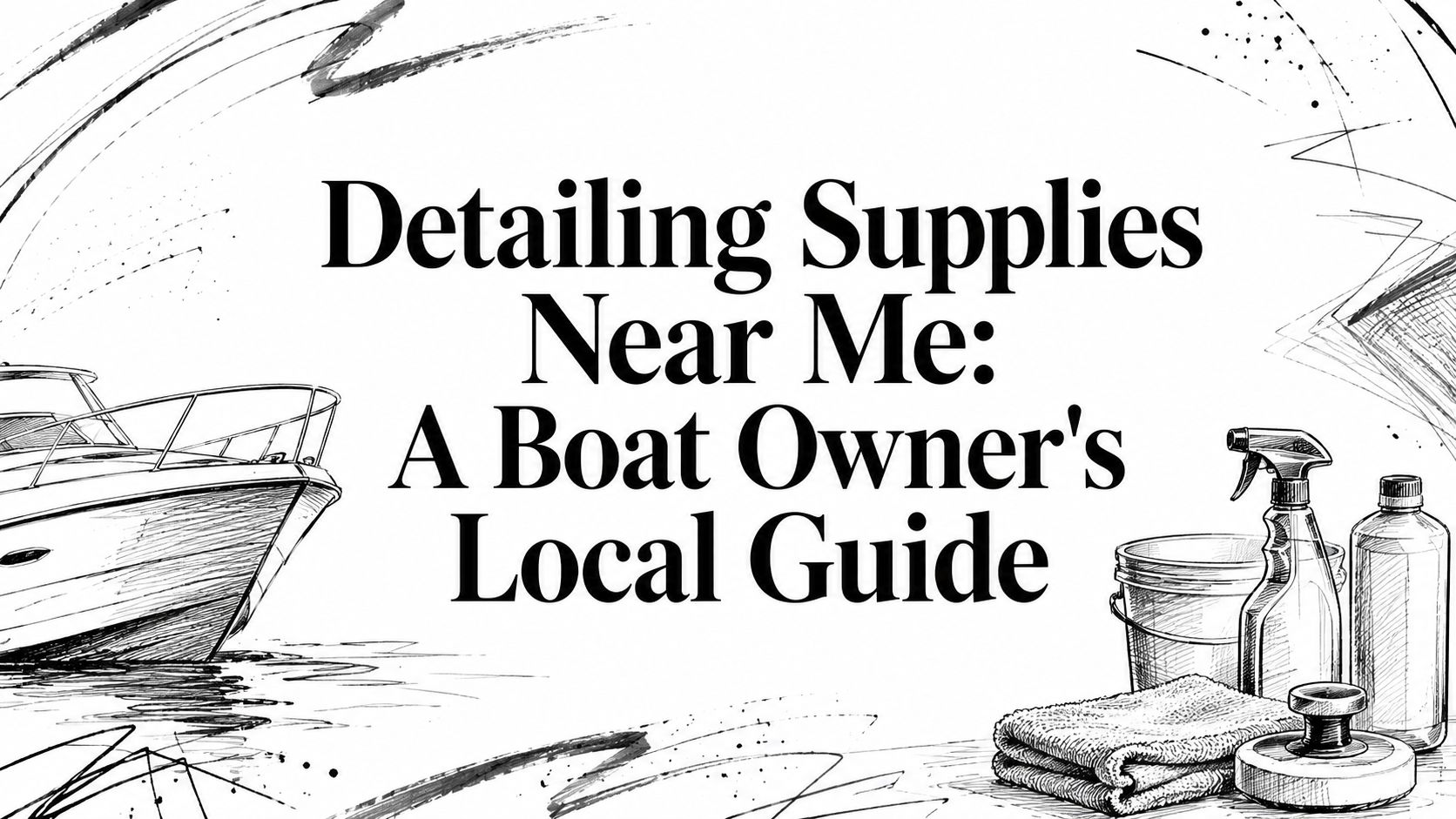 Detailing Supplies Near Me: A Boat Owner's Local Guide