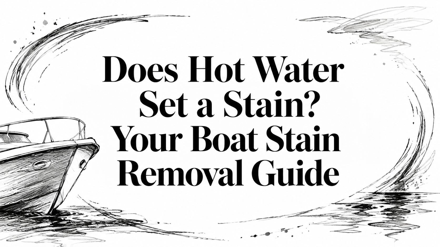 Does Hot Water Set a Stain? Your Boat Stain Removal Guide