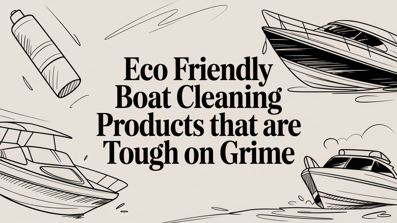 Your Guide to Eco-Friendly Boat Cleaning Products That Really Work