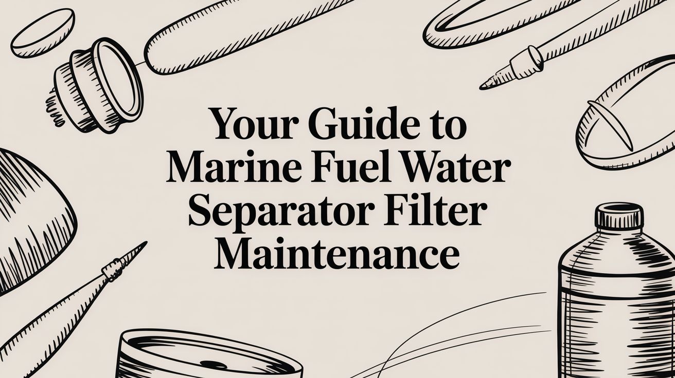 Your Guide to Marine Fuel Water Separator Filter Maintenance