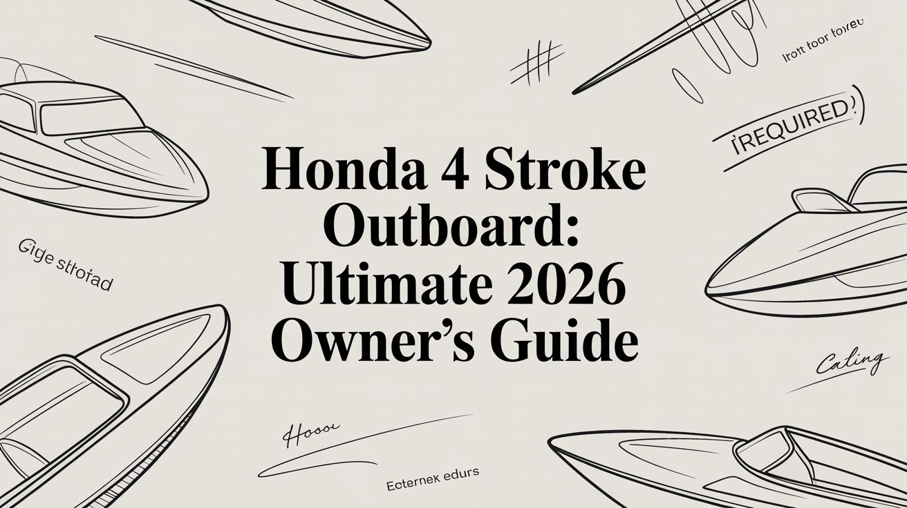 Honda 4 Stroke Outboard: Ultimate 2026 Owner's Guide