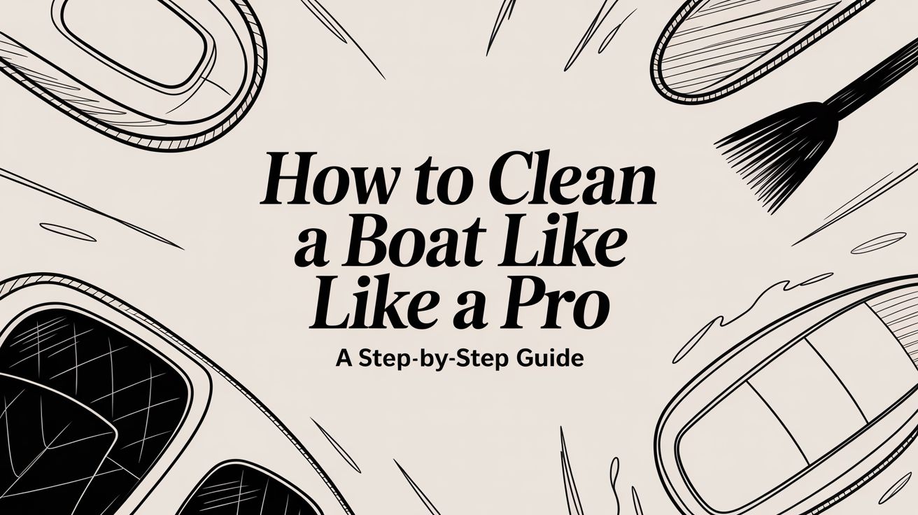 How to Clean Your Boat: A Step-by-Step Guide for a Showroom Shine