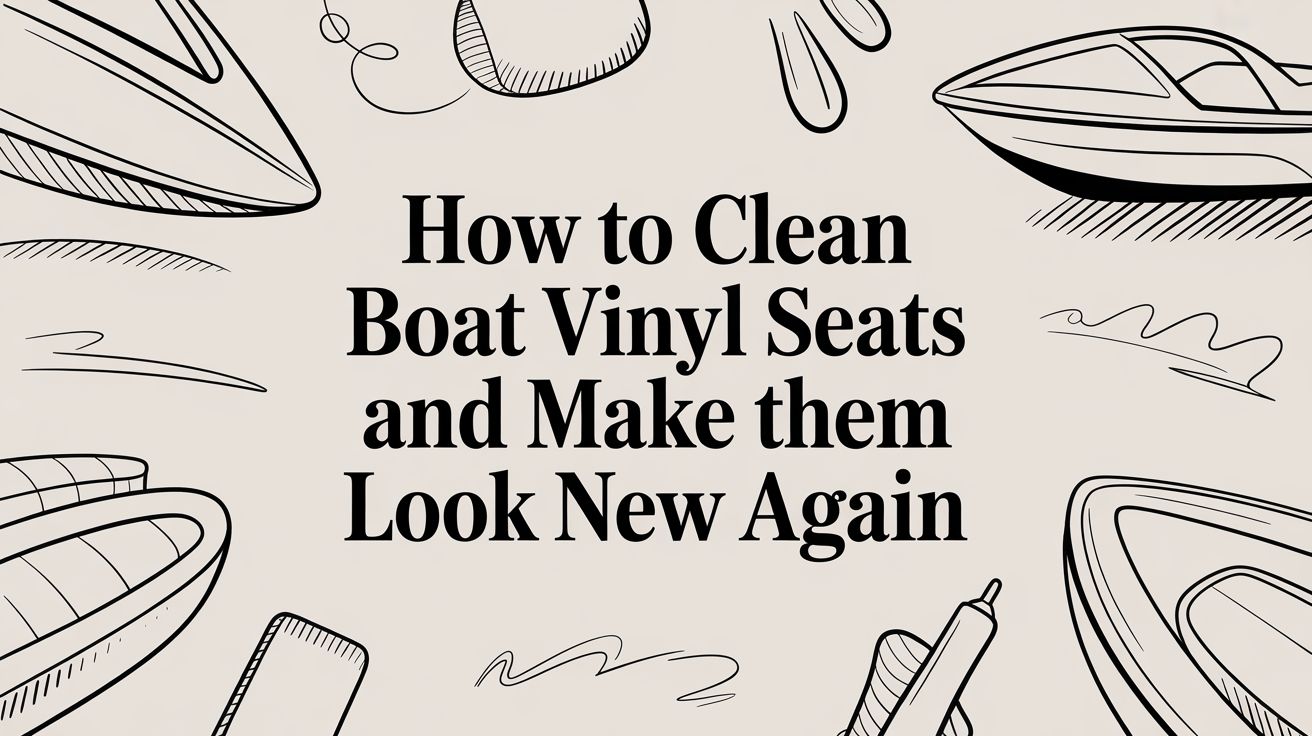 How to Clean Boat Vinyl Seats and Make Them Look New Again