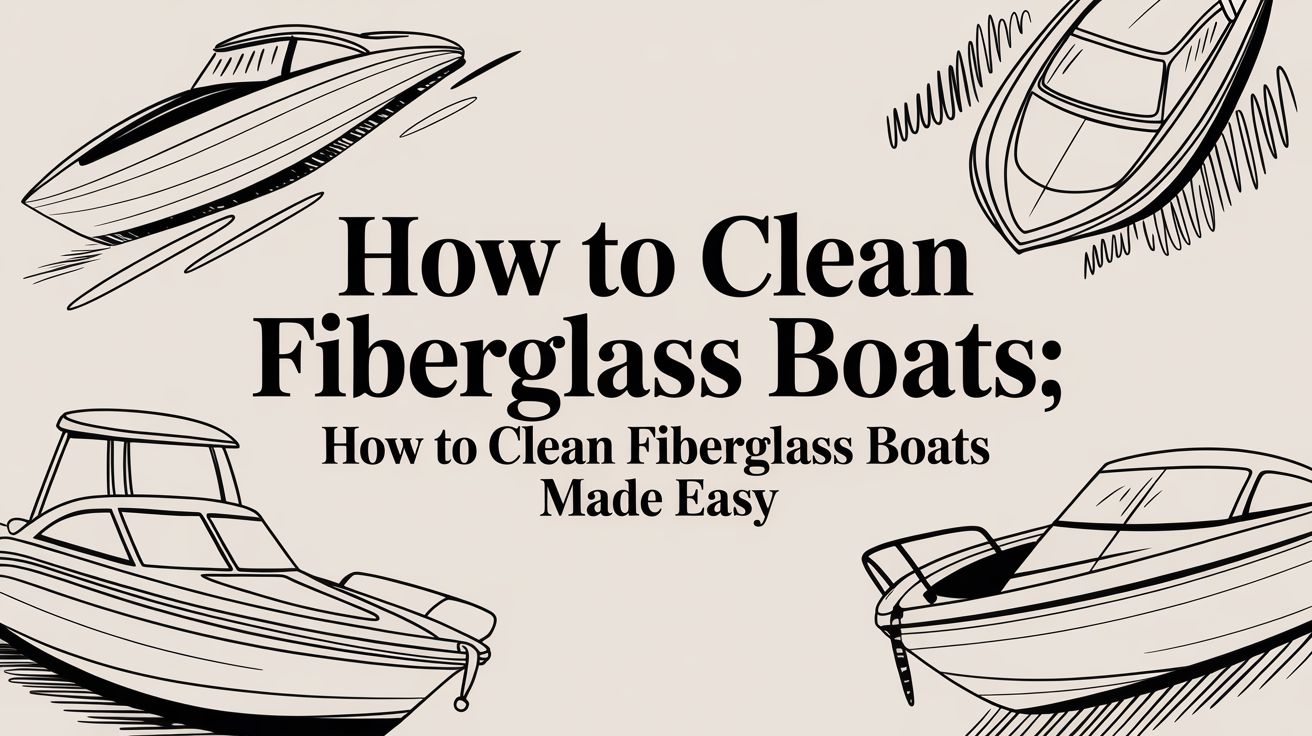 How to Clean Fiberglass Boats: A Step-by-Step Guide for a Lasting Shine