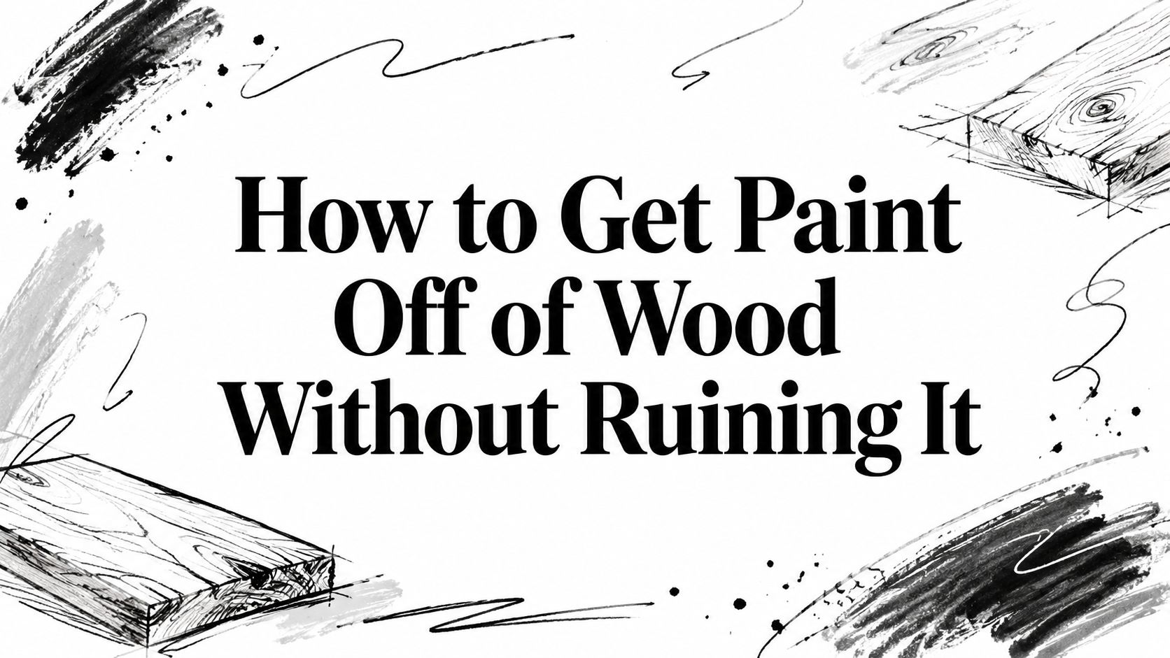 How to Get Paint Off of Wood Without Ruining It