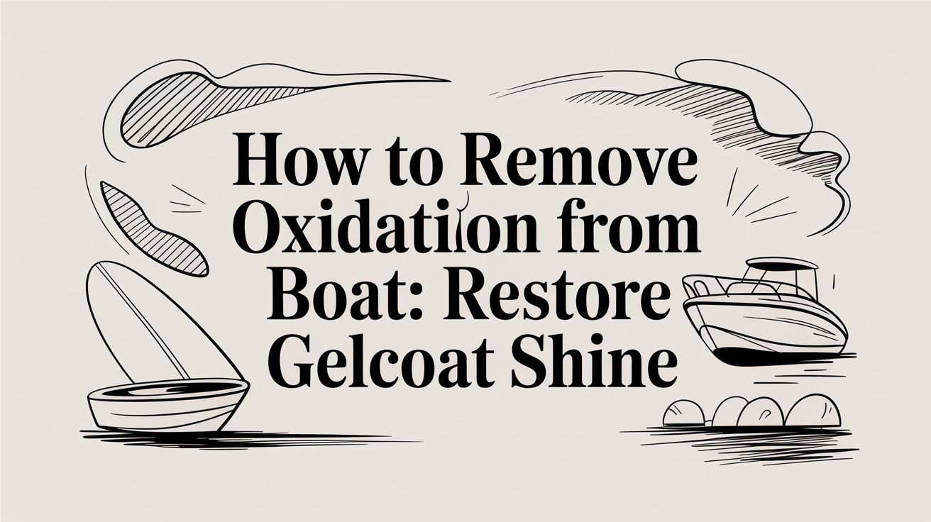 How to Remove Oxidation from Boat: A DIY Guide to Restoring Gelcoat Shine