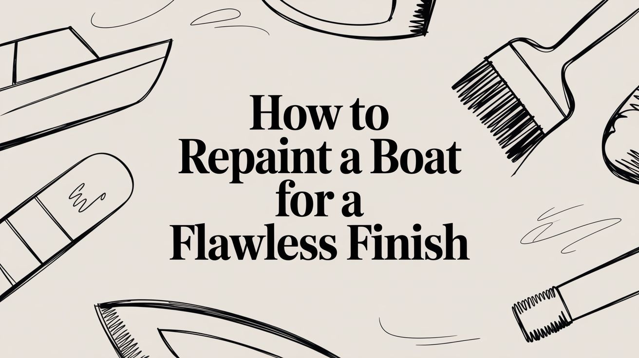 How to Repaint a Boat for a Flawless Finish