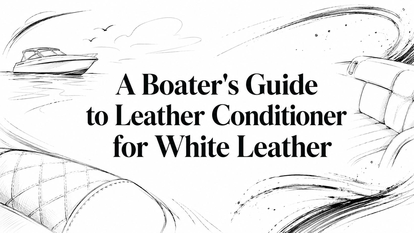 A Boater's Guide to Leather Conditioner for White Leather