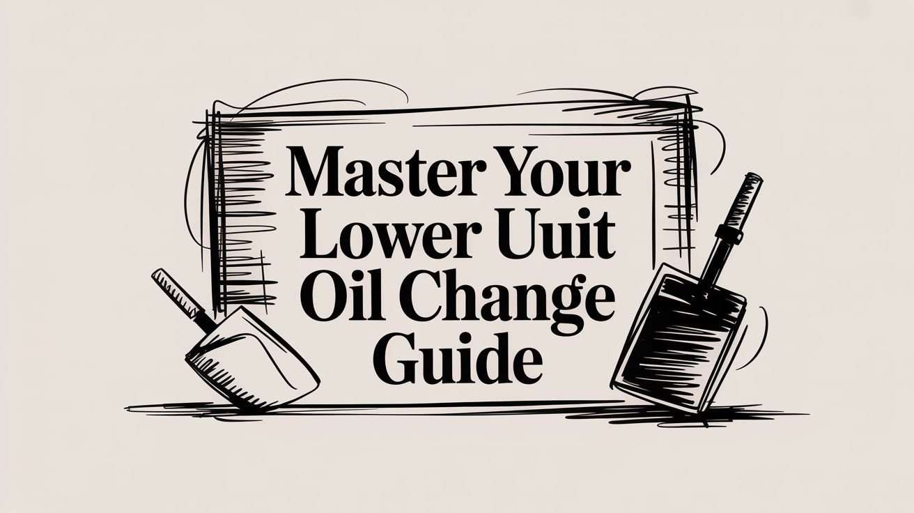 Master Your Lower Unit Oil Change Guide