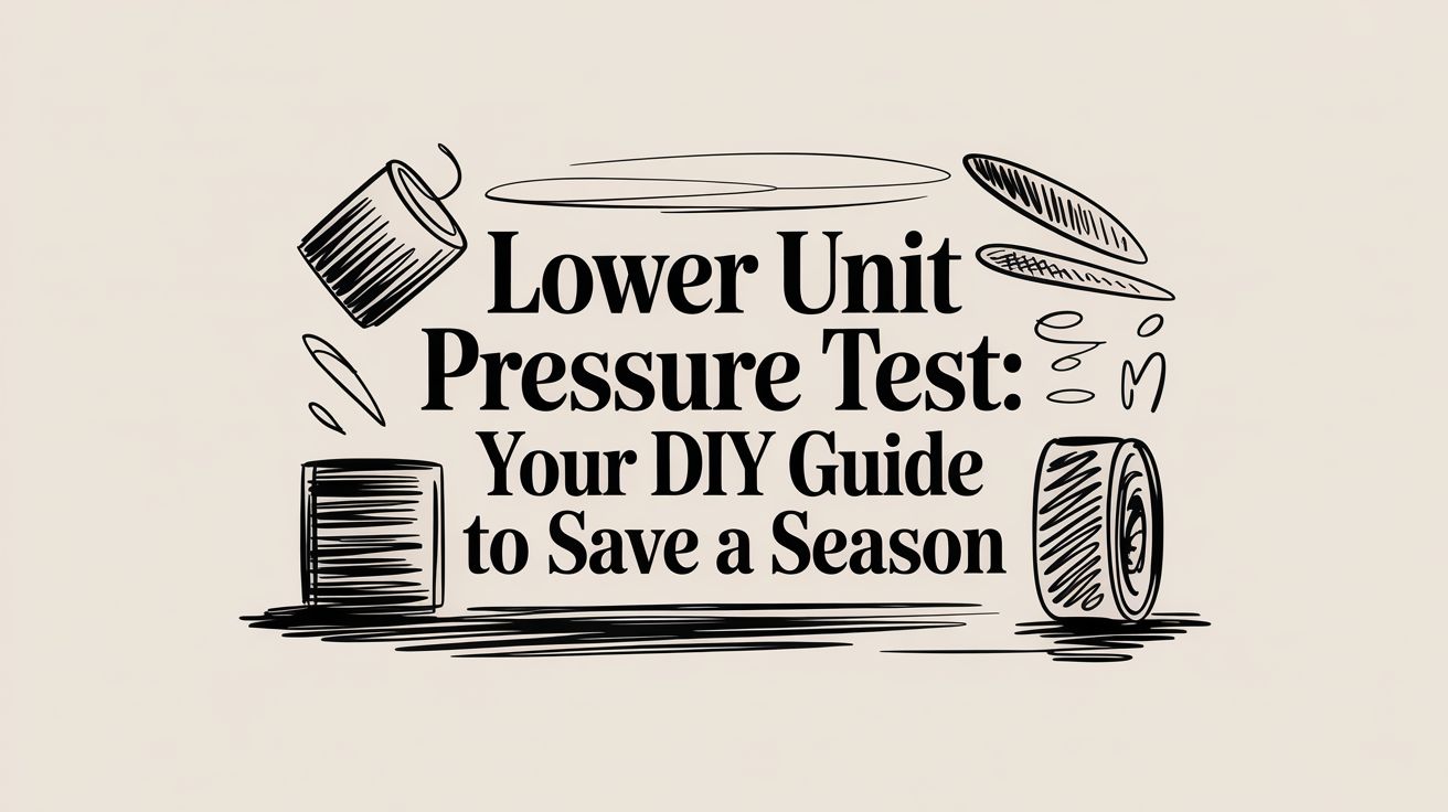 Lower Unit Pressure Test: Your DIY Guide to Save a Season