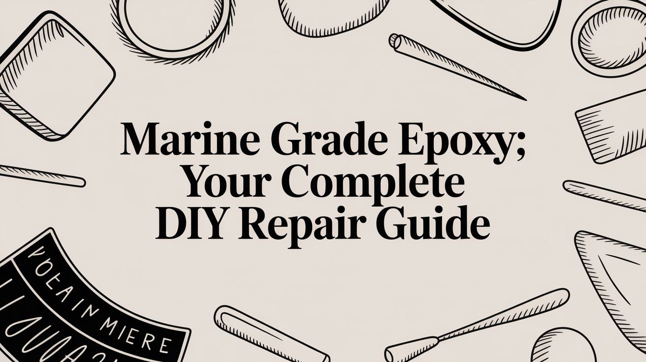 Marine Grade Epoxy: Your Complete DIY Repair Guide