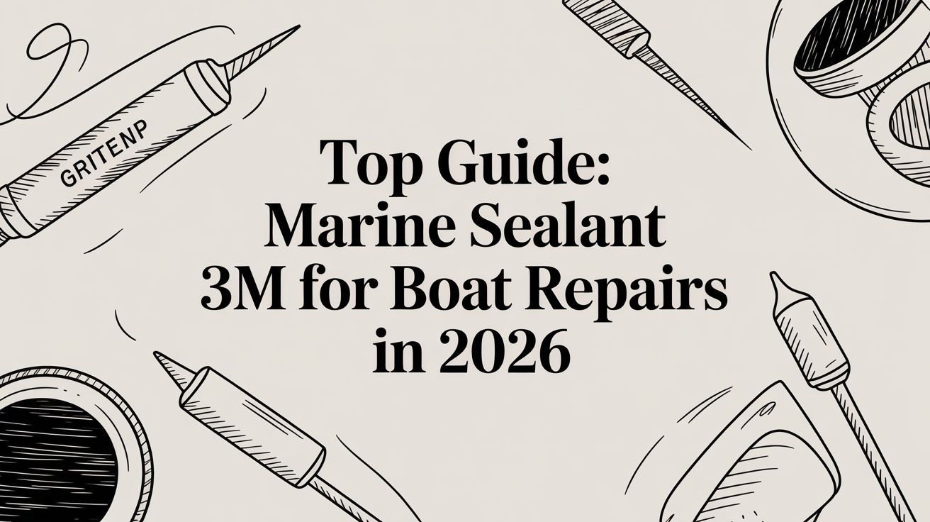 Your Complete Guide to 3M Marine Sealant for DIY Boat Repair