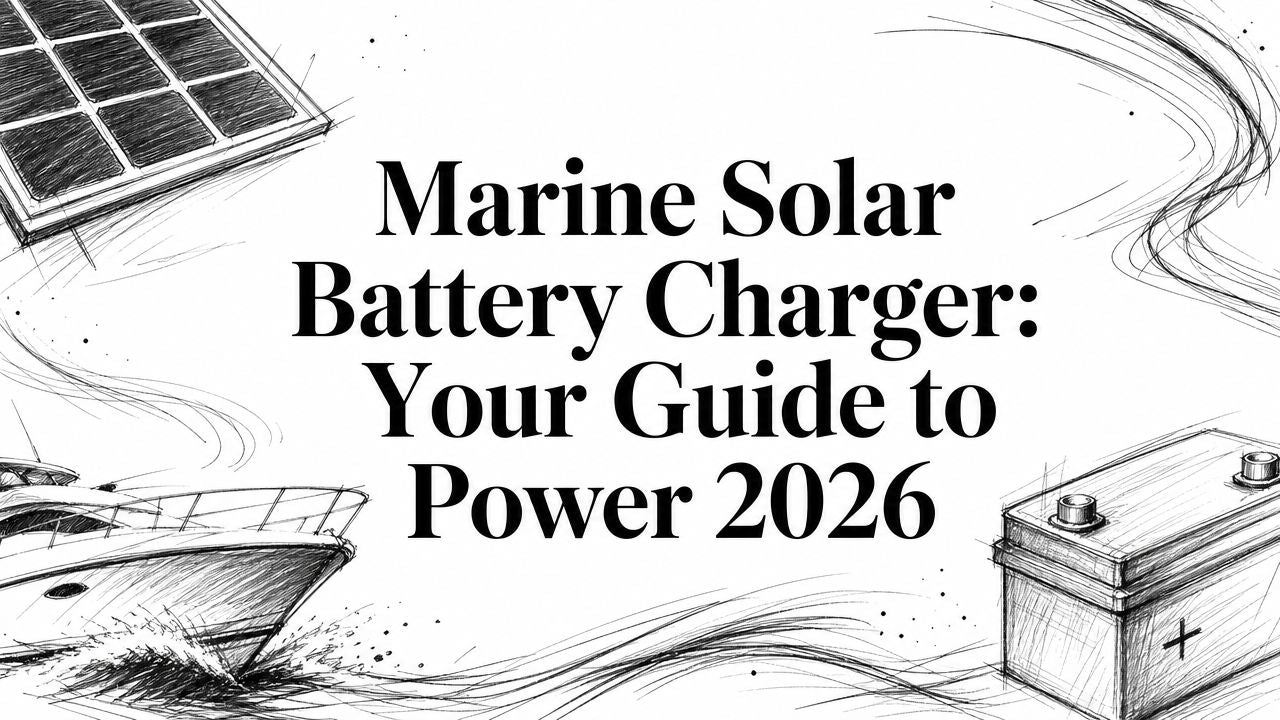 Marine Solar Battery Charger: Your Guide to Power 2026