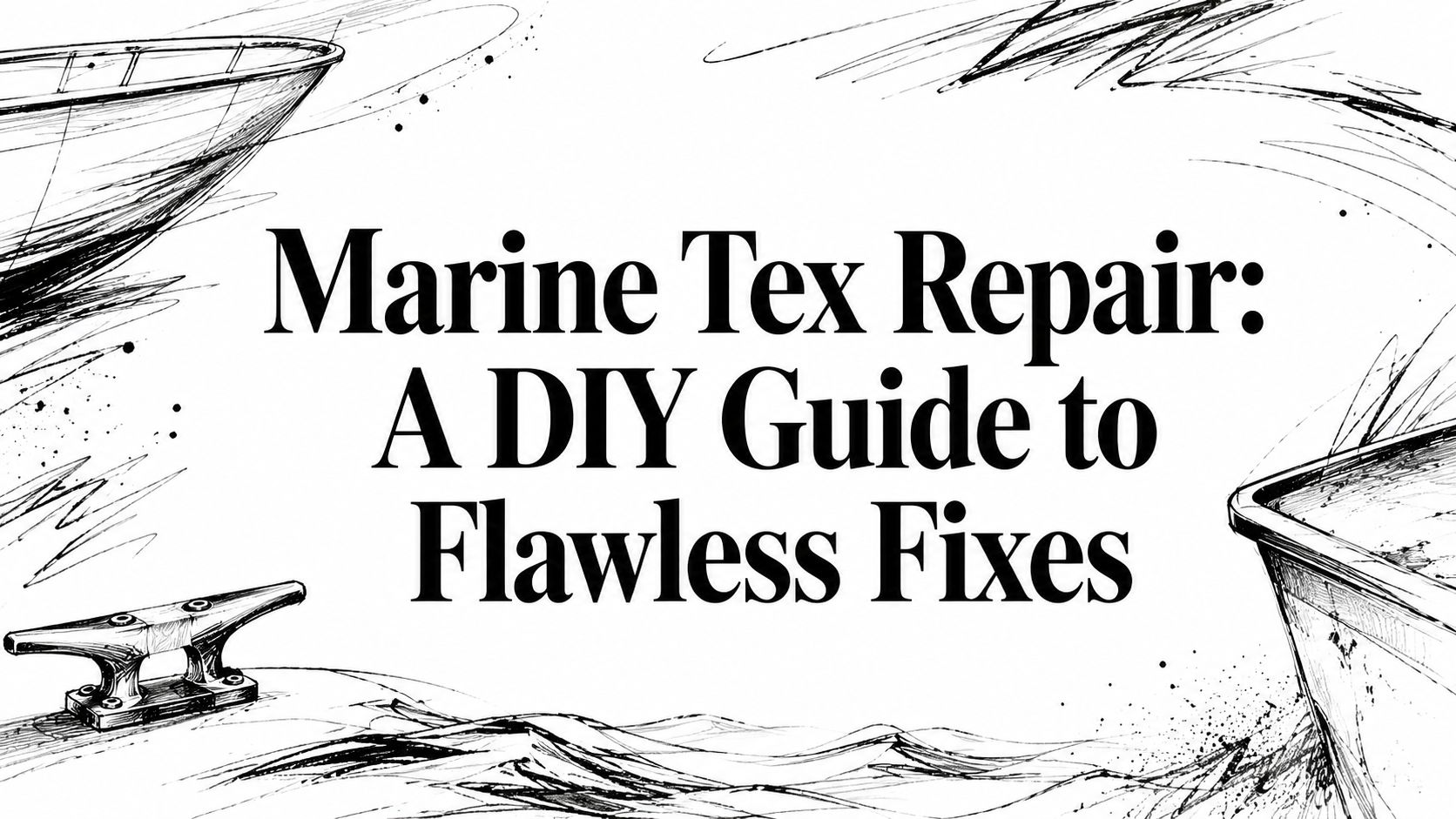 Marine Tex Repair: A DIY Guide to Flawless Fixes