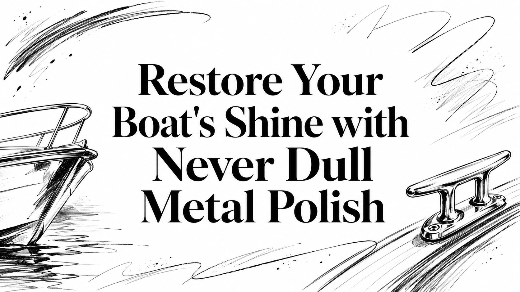 Restore Your Boat's Shine with Never Dull Metal Polish