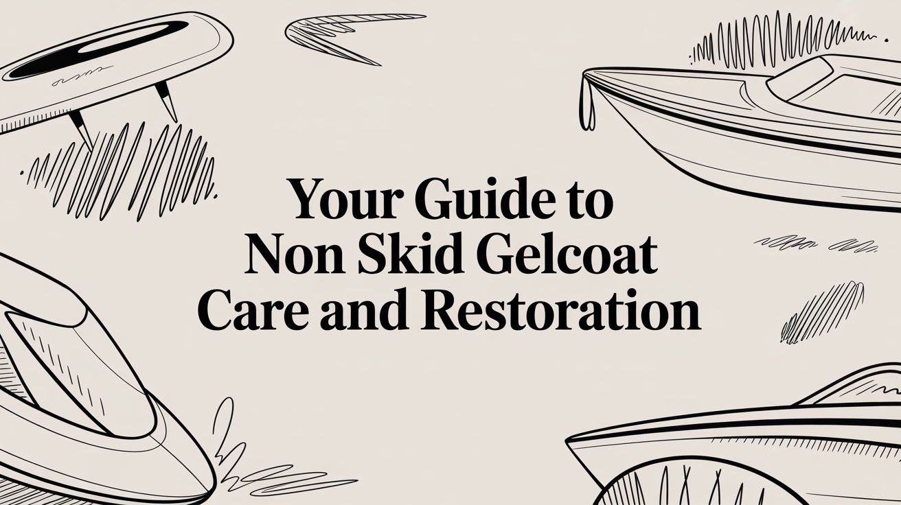 Your Guide to Non Skid Gelcoat Care and Restoration