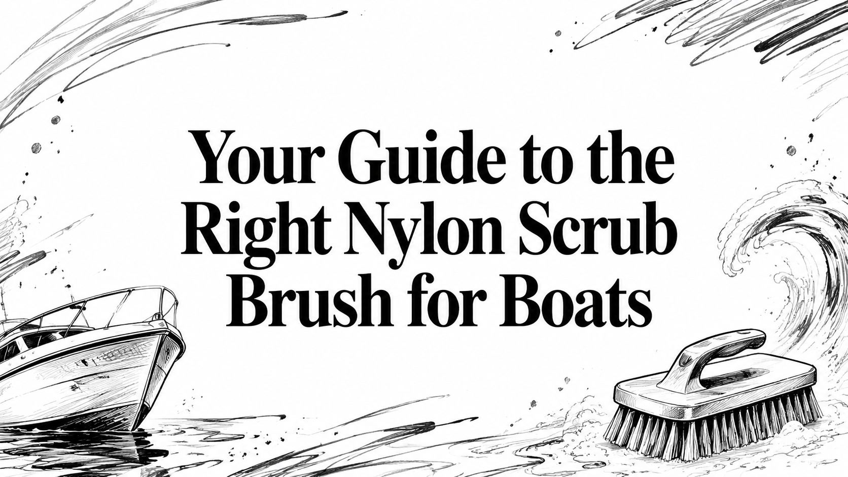 Your Guide to the Right Nylon Scrub Brush for Boats