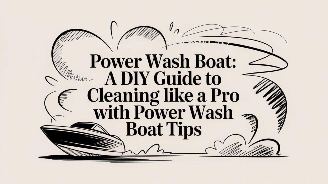 Power Wash Boat: Your DIY Guide to a Pro-Level Clean