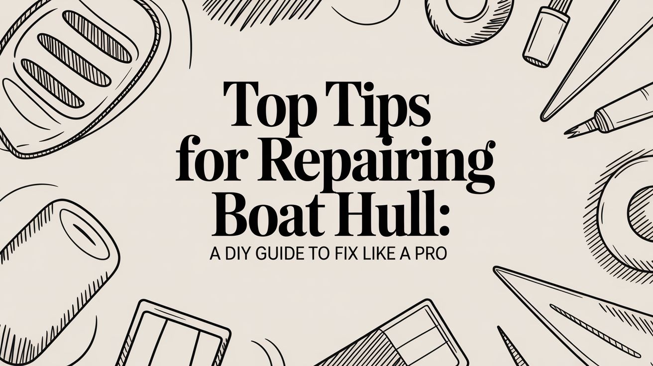 Your DIY Guide to Repairing a Boat Hull Like a Pro