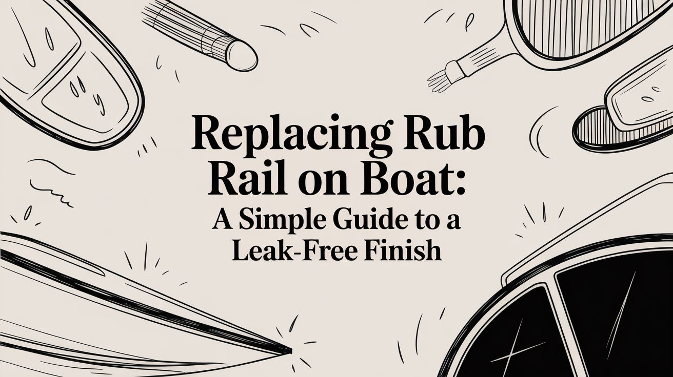 Replacing Your Boat's Rub Rail: A DIY Guide to a Professional Finish