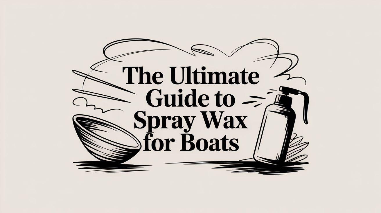 The Ultimate Guide to Spray Wax for Boats
