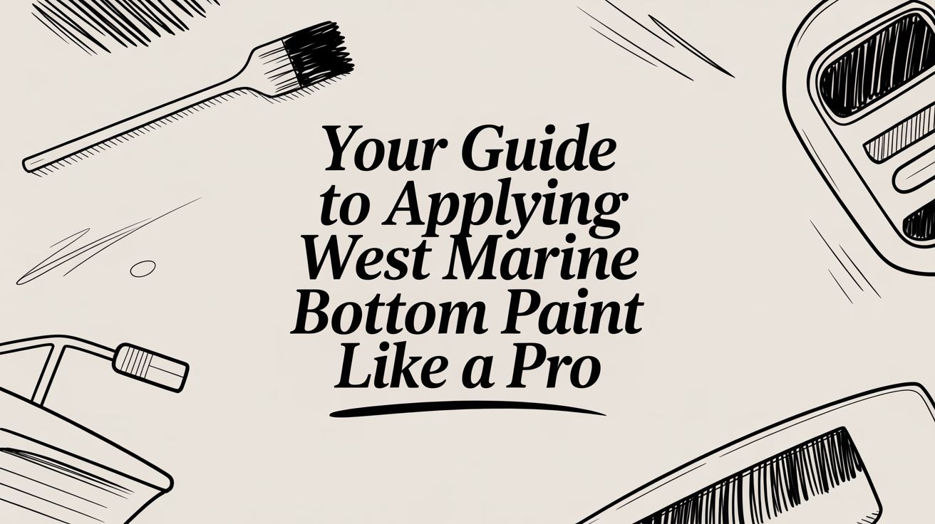 Your Guide to Applying West Marine Bottom Paint Like a Pro