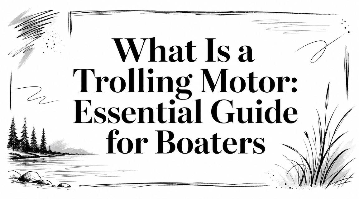 What Is a Trolling Motor: Essential Guide for Boaters