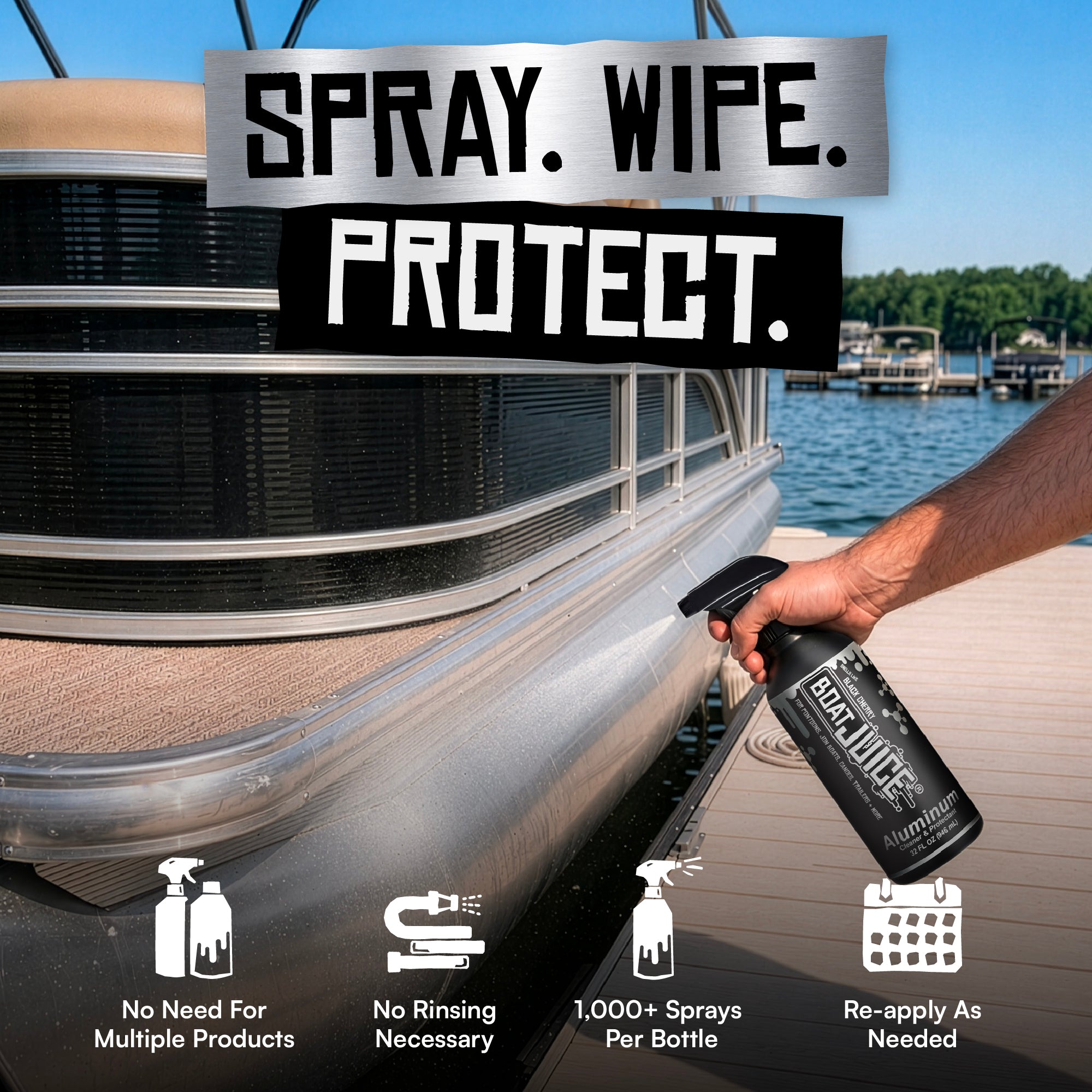 Aluminum Cleaner & Protectant - 32oz