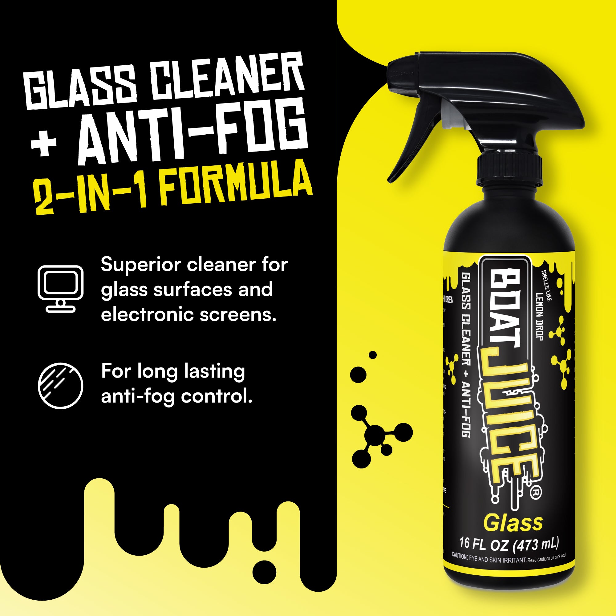 Boat Juice Glass Cleaner - 16oz