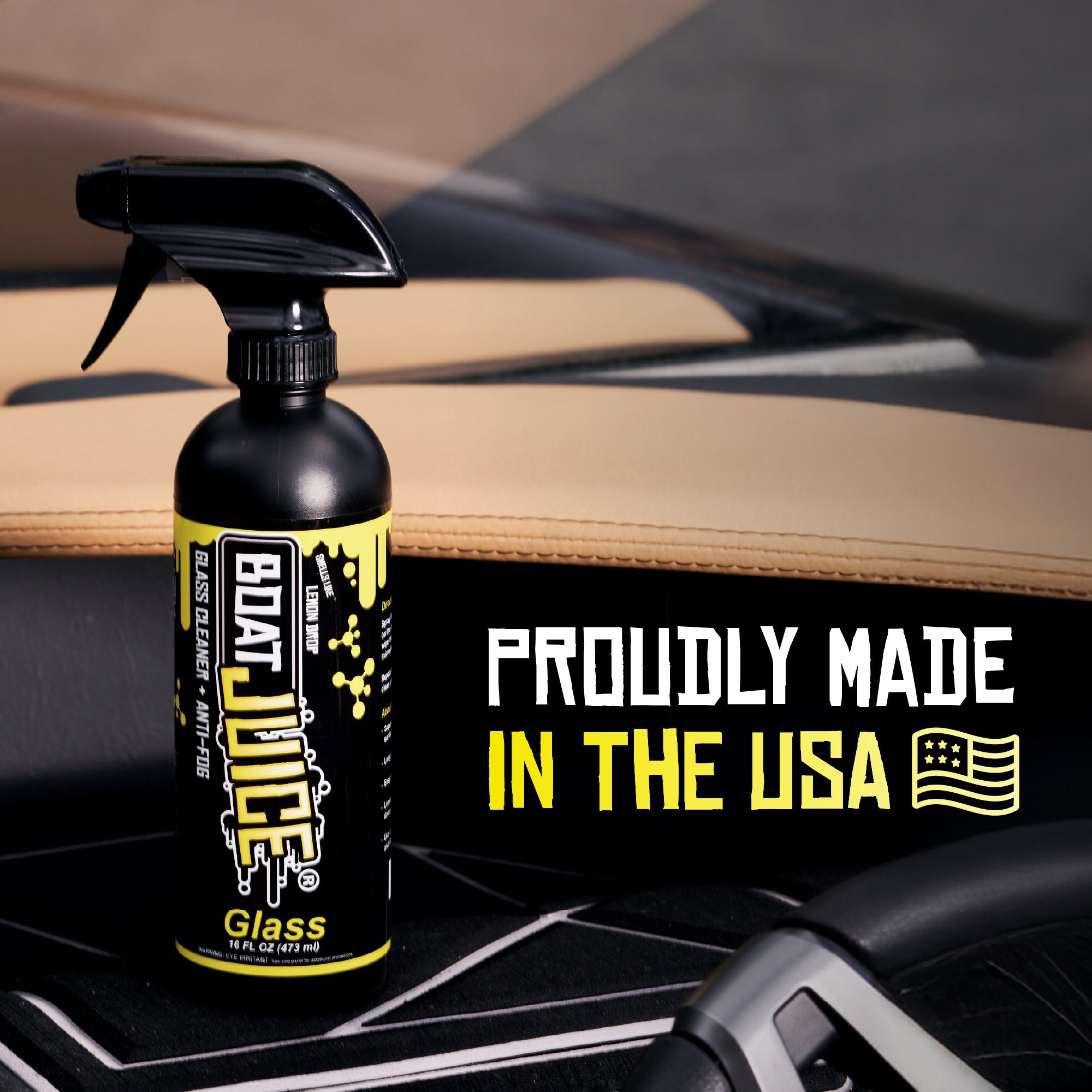 Glass Cleaner - 16oz Boat Juice Glass Cleaner - 16oz Boat Juice