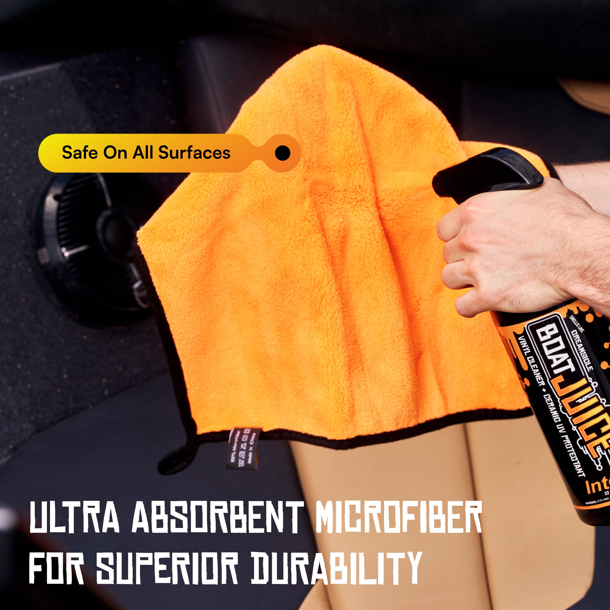 Boat Juice Interior Microfiber Towel