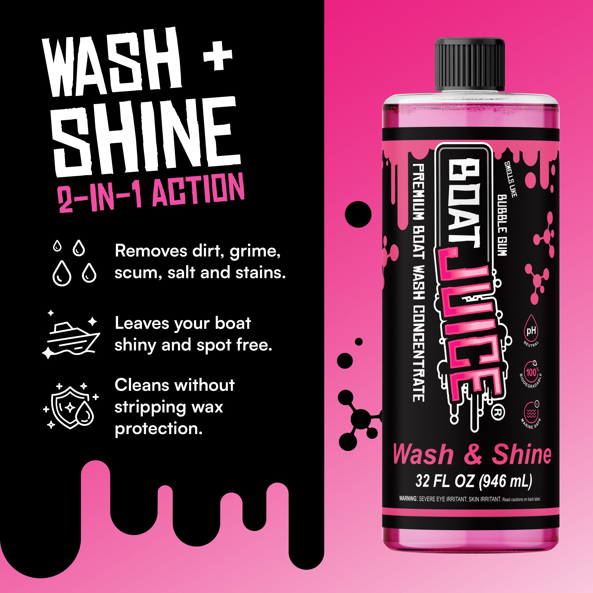 Boat Juice Wash & Shine - 32oz
